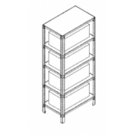 Стеллаж для СА4П-HZY12-230 на 5 полок