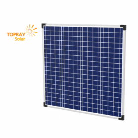 65 Вт TPS107S-65W 12В поли фотоэлектрический модуль, TopRay Solar, Солнечные панели